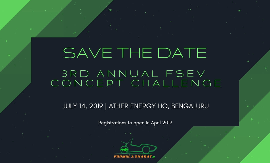 FSEV Concept Challenge 2019 Dates Released