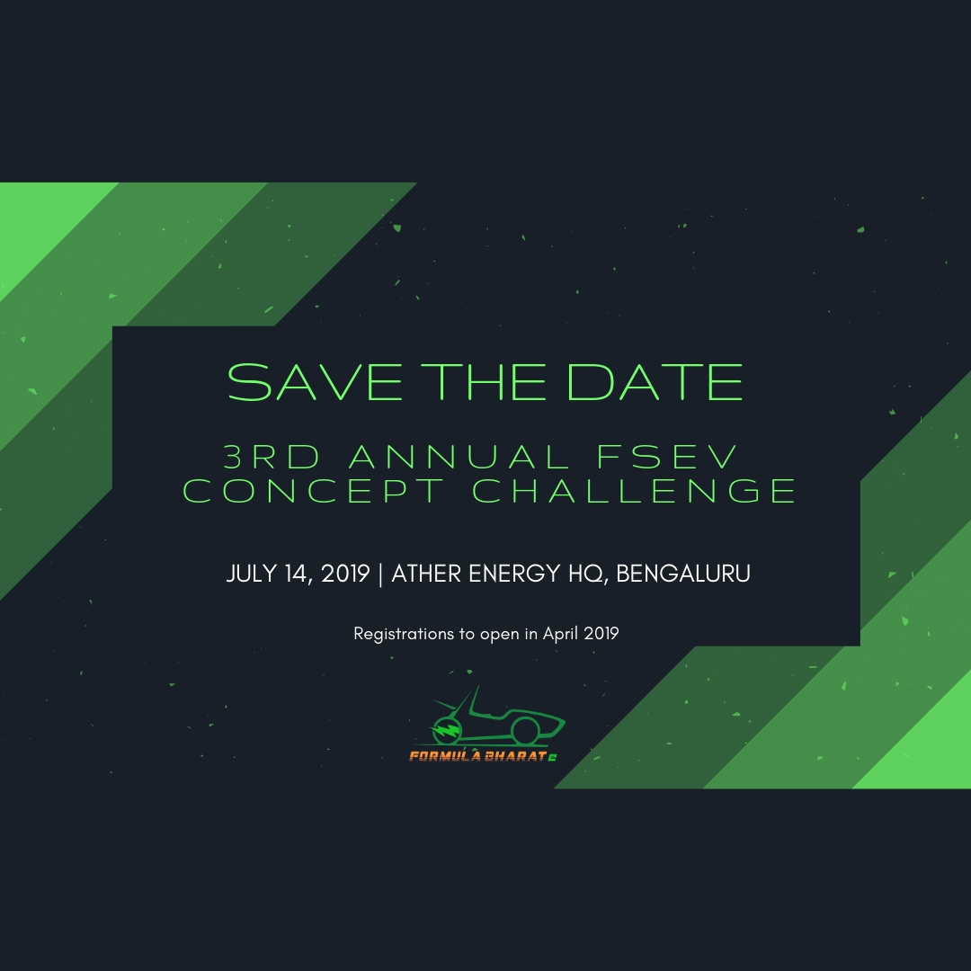 FSEV Concept Challenge 2019 Dates Released