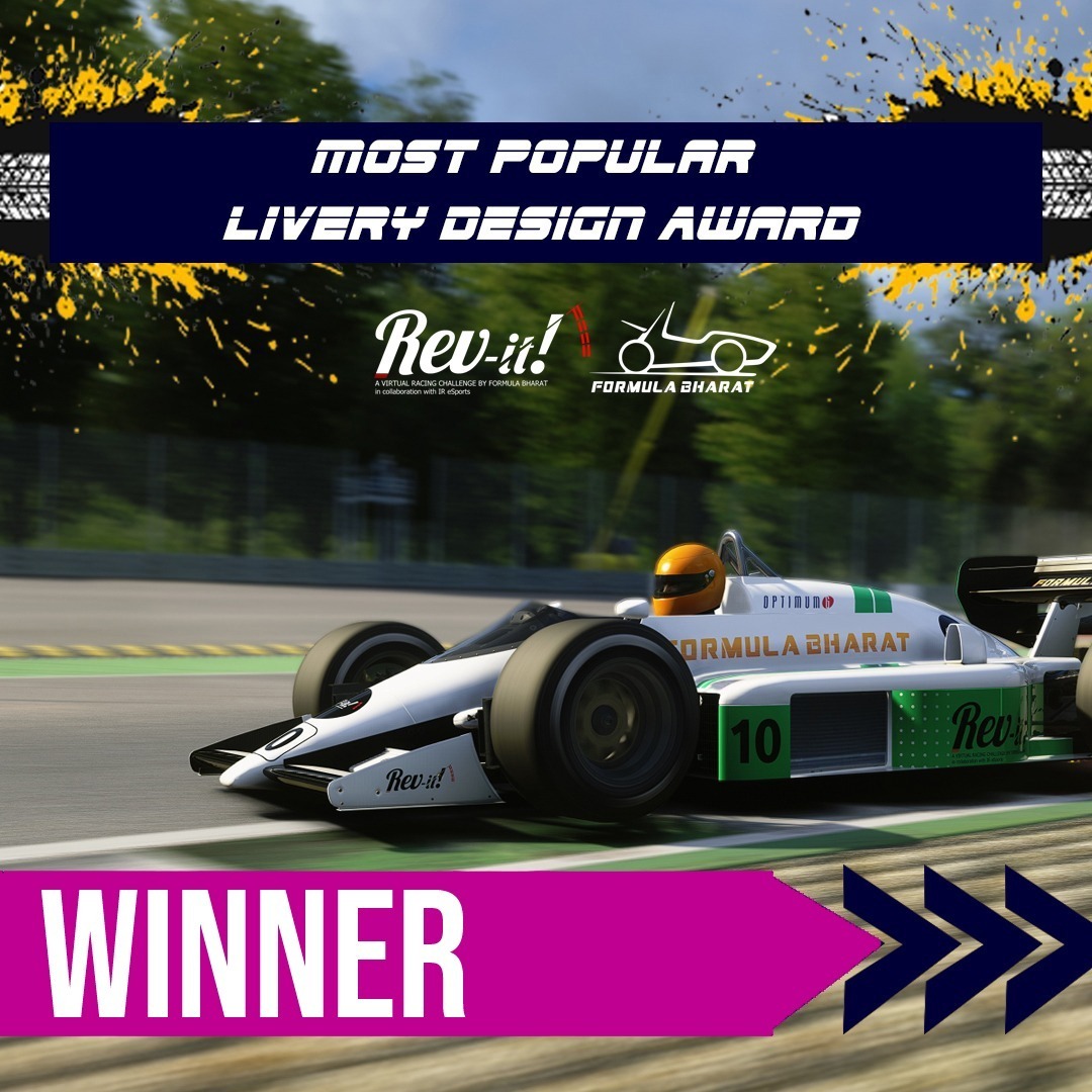 Winner of Rev-it Most Popular Livery Design Contest