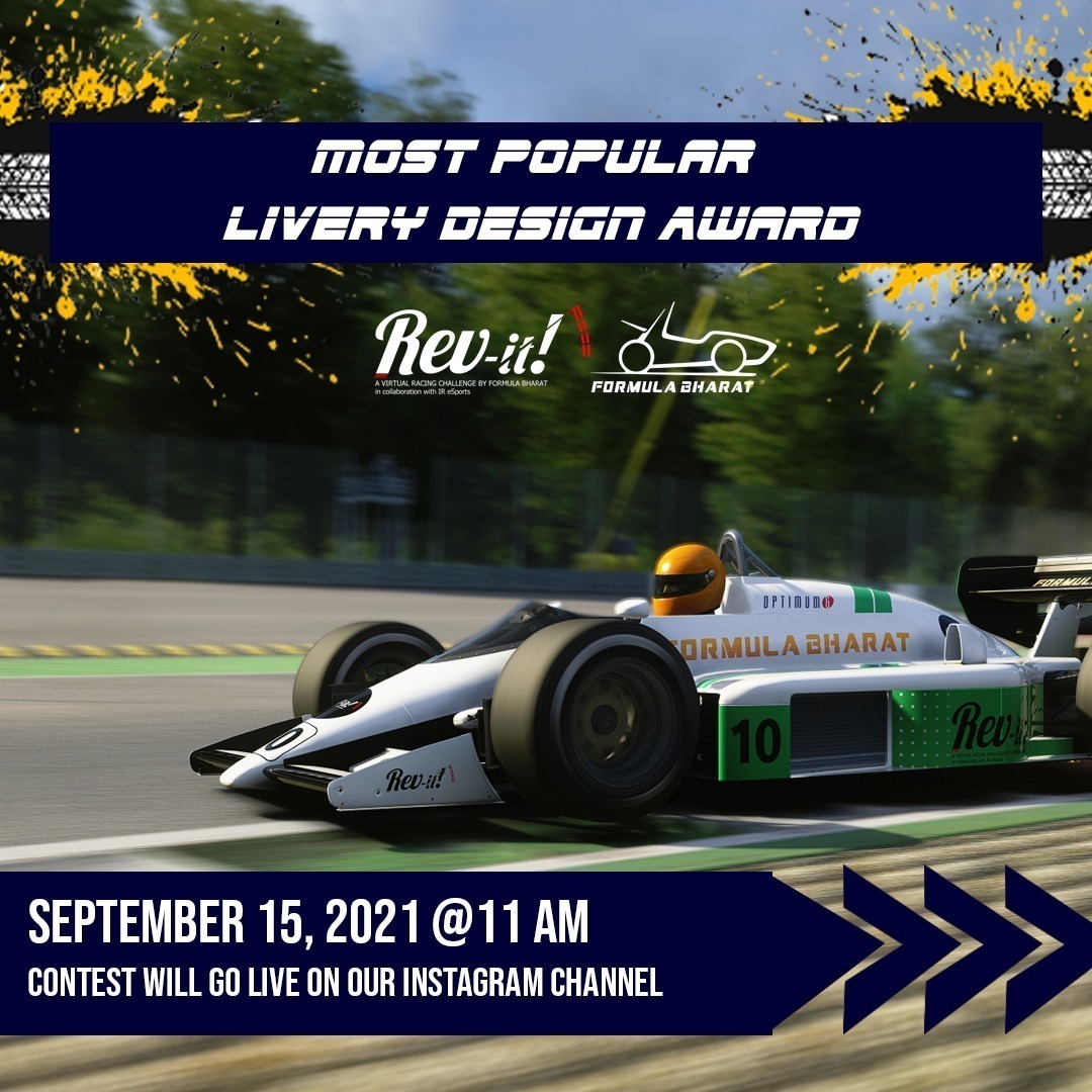 Details for the Most Popular Livery Design Contest