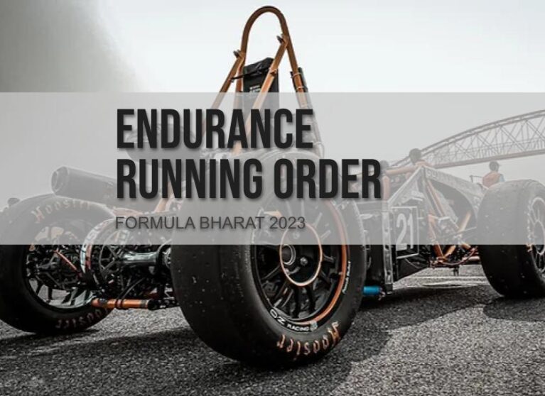 FB2023 Endurance Running Order
