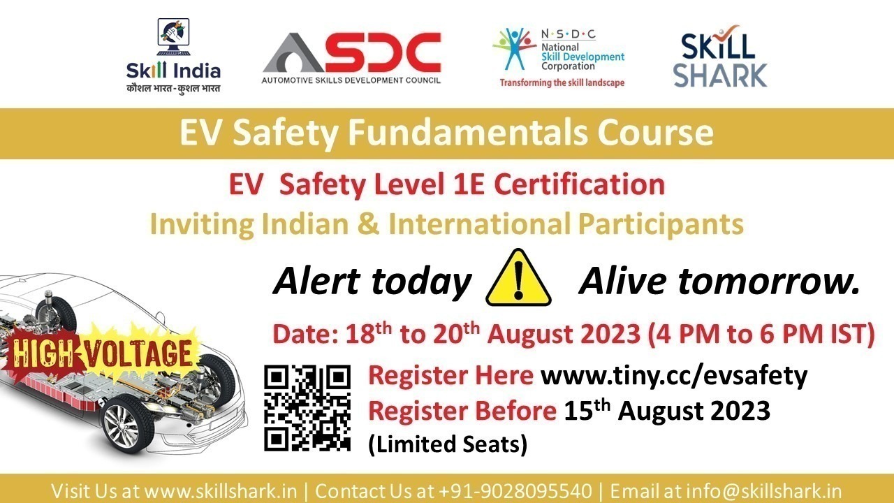 Electrical System Officer (ESO) Level 1E Training with SkillShark - August 18 to 20, 2023