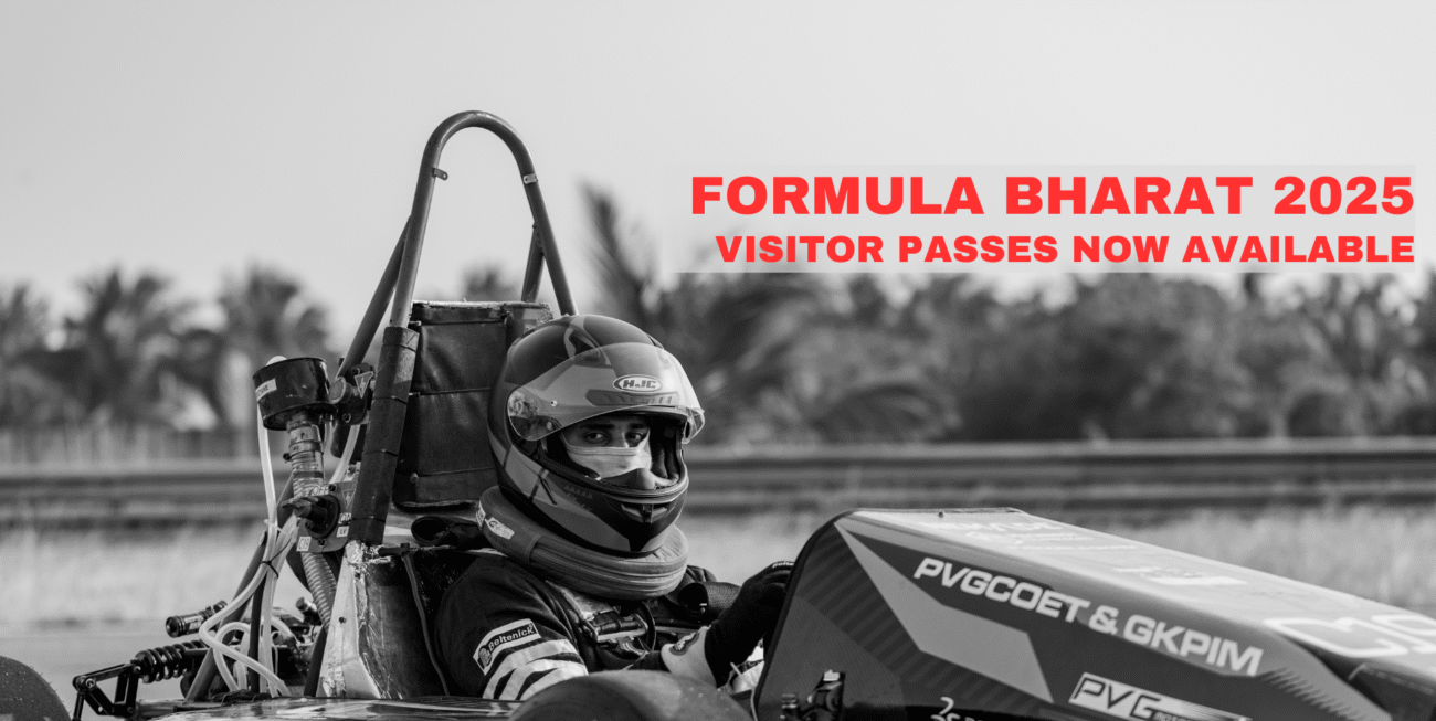 Visitor Passes Now Available for Formula Bharat 2025!