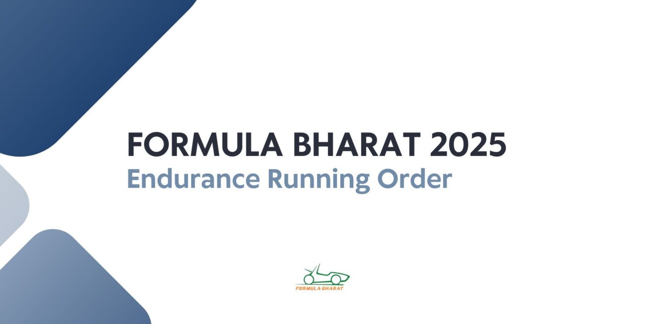 FB2025 Endurance Running Order