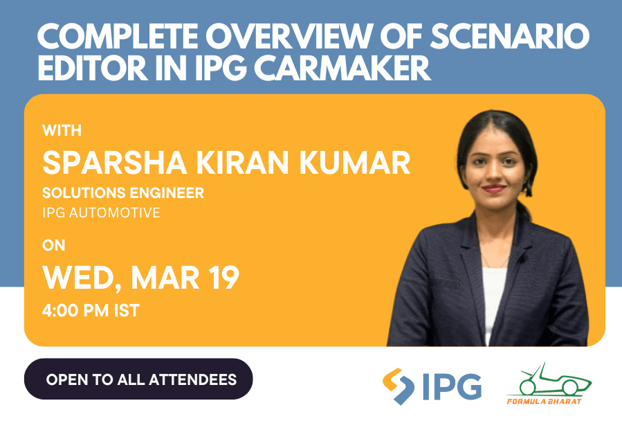 Complete overview of Scenario editor in IPG Carmaker