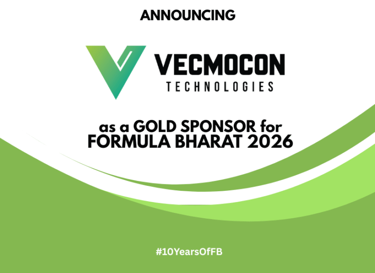 Vecmocon sponsors Formula Bharat 2026 at Gold Level