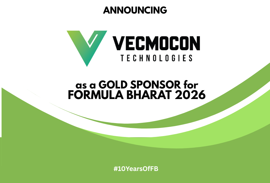 Vecmocon sponsors Formula Bharat 2026 at Gold Level
