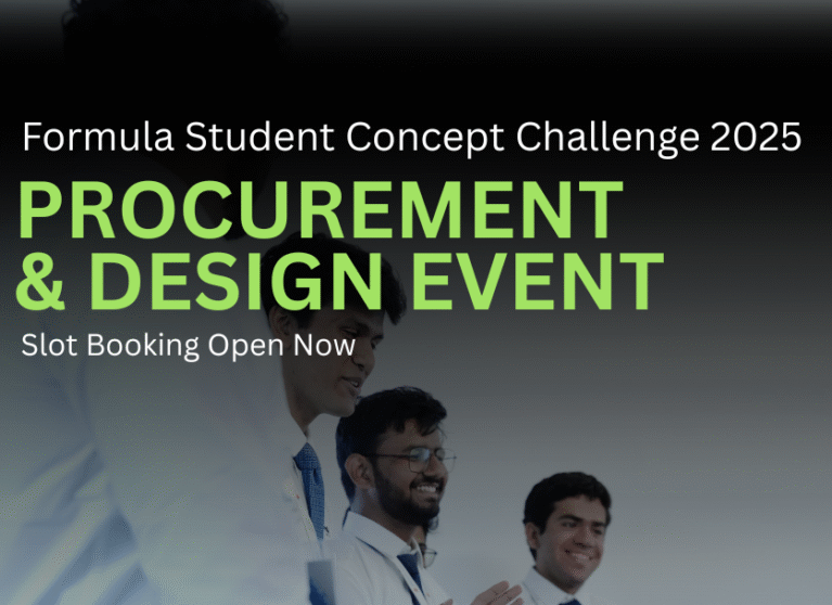 FSCC 2025 Procurement & Engineering Design Slot Booking Open Now