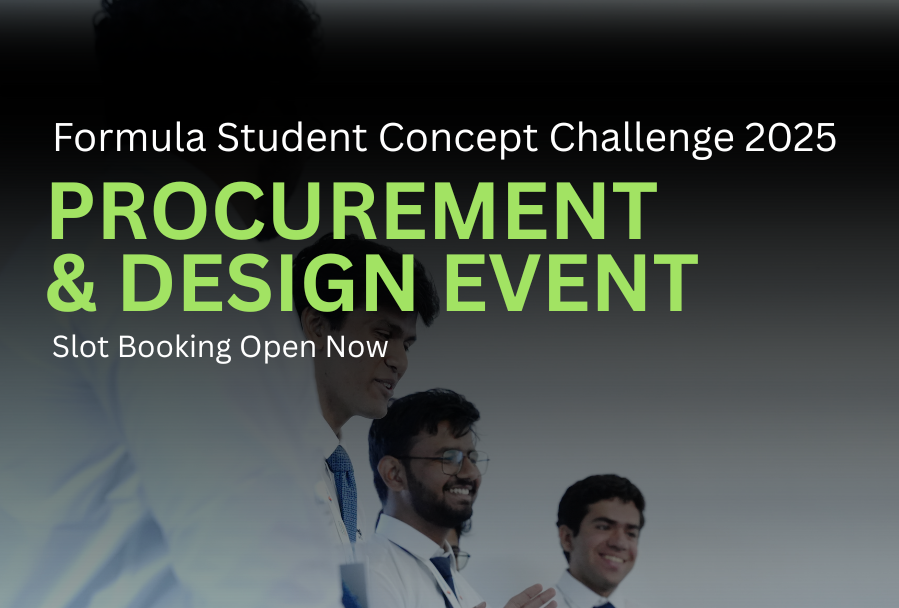 FSCC 2025 Procurement & Engineering Design Slot Booking Open Now
