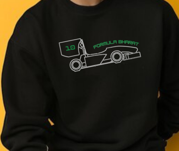Formula Bharat 2026 Anniversary Sweatshirt