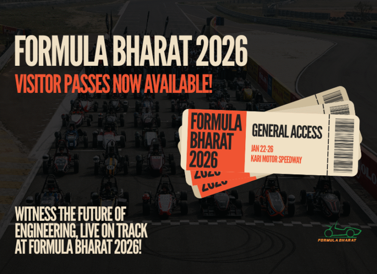 Visitor Passes for Formula Bharat 2026 Are Now LIVE!