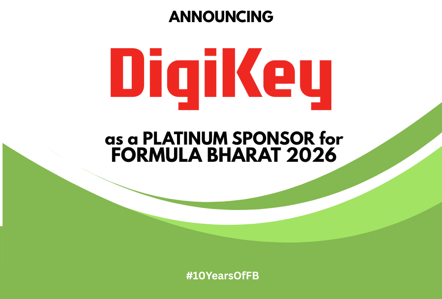 DigiKey sponsors Formula Bharat 2026 at Platinum Level