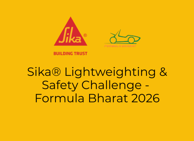Sika® Lightweighting & Safety Challenge - Formula Bharat 2026