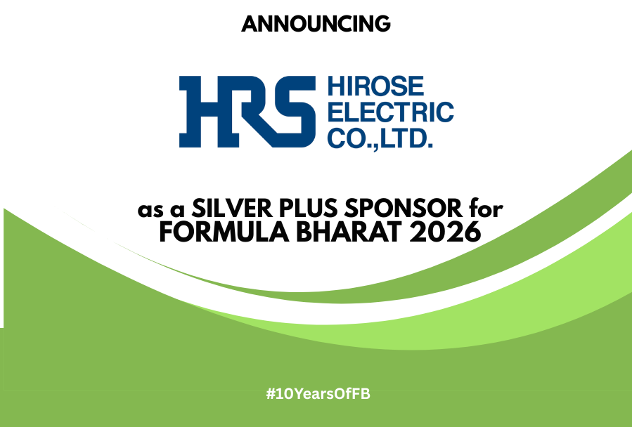 Hirose Electric India sponsors Formula Bharat 2026 at Silver Plus Level