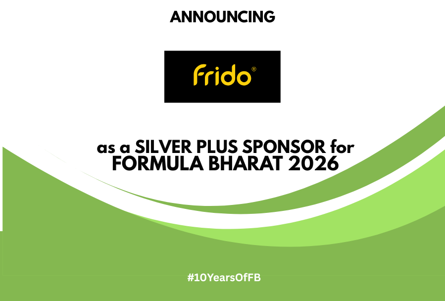 Frido sponsors Formula Bharat 2026 at Silver Plus Level