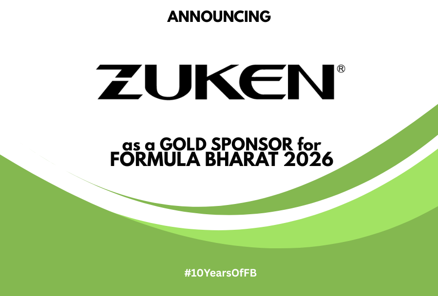 Zuken sponsors Formula Bharat 2026 at Gold Level