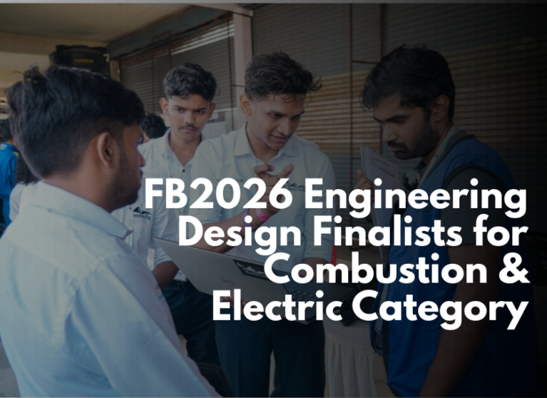 FB2026 Engineering Design Finalists for Combustion & Electric Category