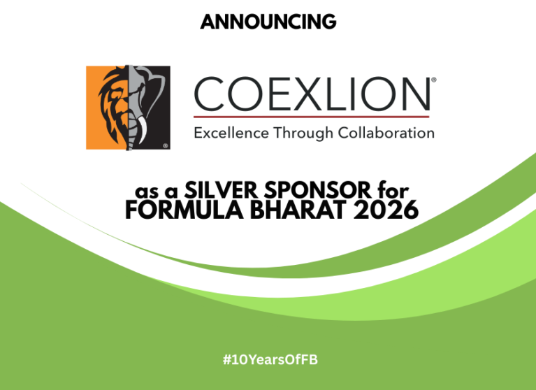 Coexlion sponsors Formula Bharat 2026 at Silver Level