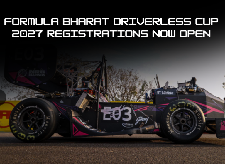 Formula Bharat Driverless Cup 2027 Registrations Now Open