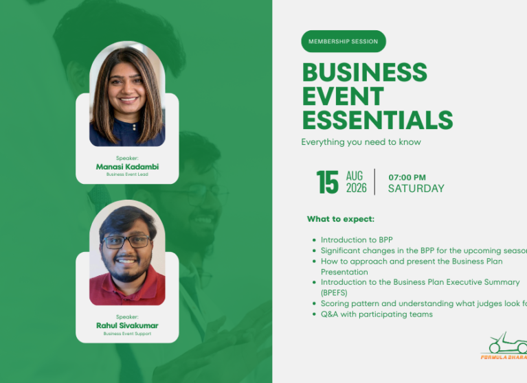Membership Session: Business Event Essentials